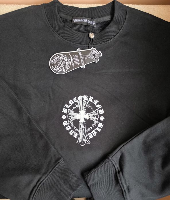 Мъжки  черен суичър