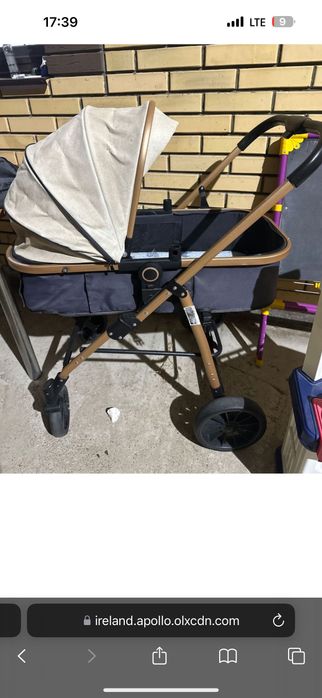 Продам коляску с авто люлькой