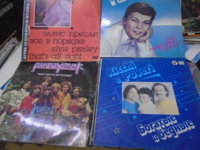 винил  пластинка   Ricky  a  povery  (Ссср)