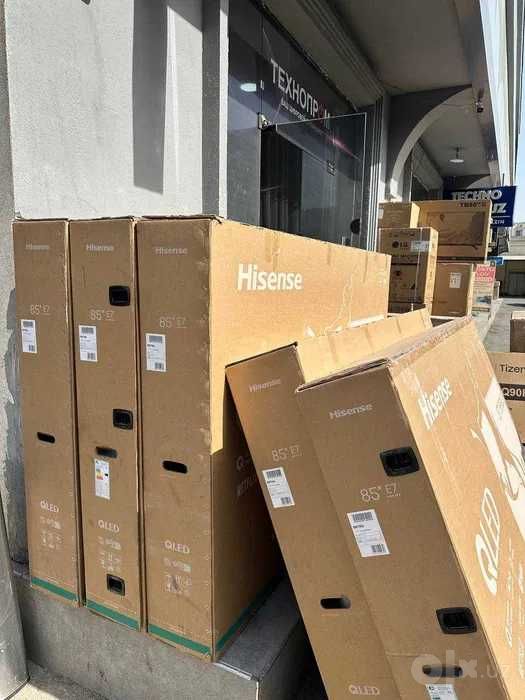 Телевизор "Hisense 85 диагональ" Crystal UHD 4k* АКЦИЯ!!!