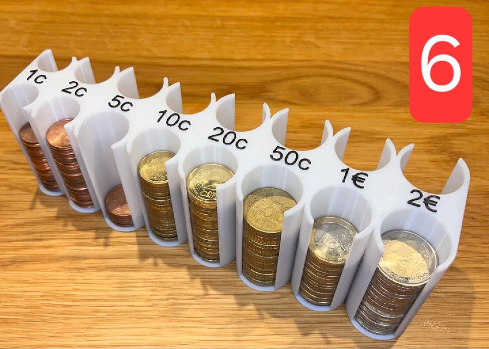 Евро монетник различни видове и цветове