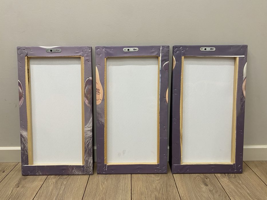 Картины на холсте (набор из 3 шт)