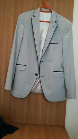 Vand sacou culoare bleu deschis marimea 48