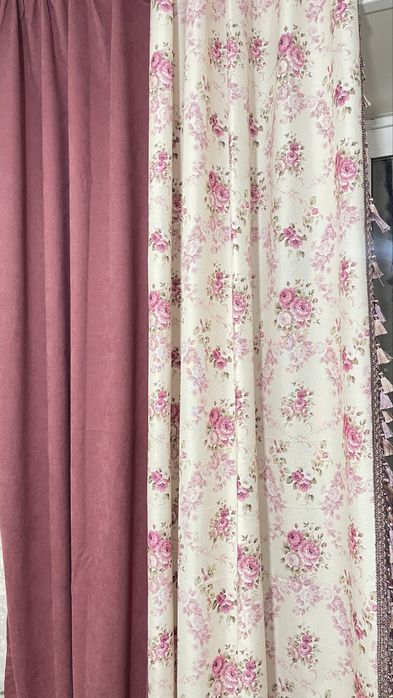 Шторы 4,2 метра в отличном состоянии