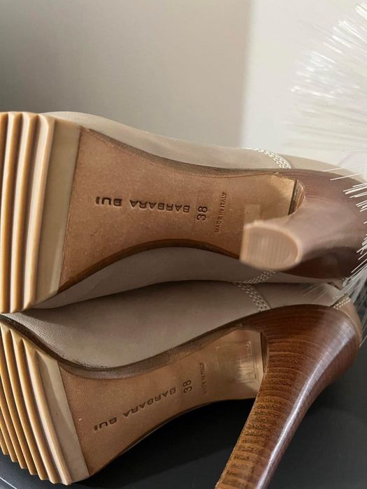 BARBARA BUI боти от естествена кожа