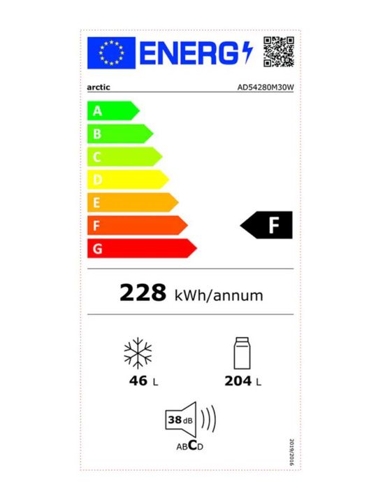 Frigider ARCTIC - 250 l, 160cm