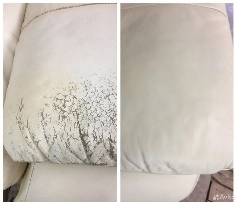 Реставрация и покраска кожи