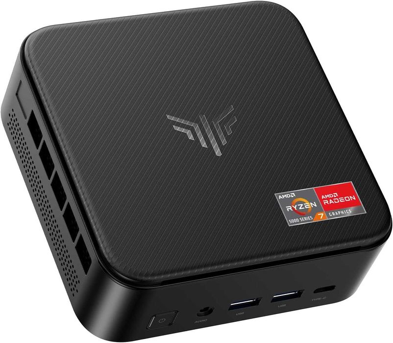 NiPoGi Mini PC 32GB DDR4 512GB SSD AMD Ryzen 5 7430U