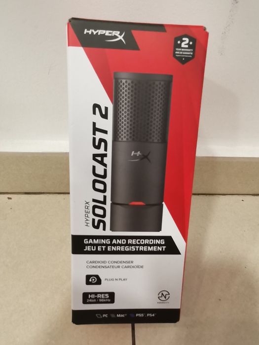 Microfon PC / PS5 / HyperX Solocast 2 / Nou sigilat!