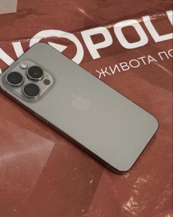 512GB iPhone 15 Pro 5G Technopolis Гаранция до 2025 г. Natural