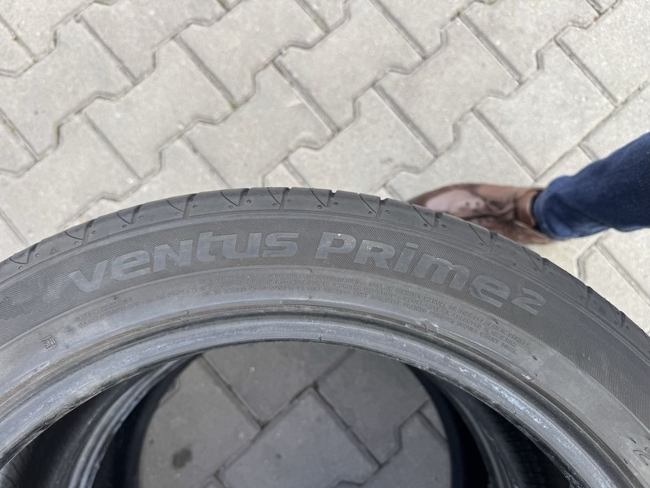 2 бр. Почти Нови Летни Гуми Hankook 245/45/18 7.7мм