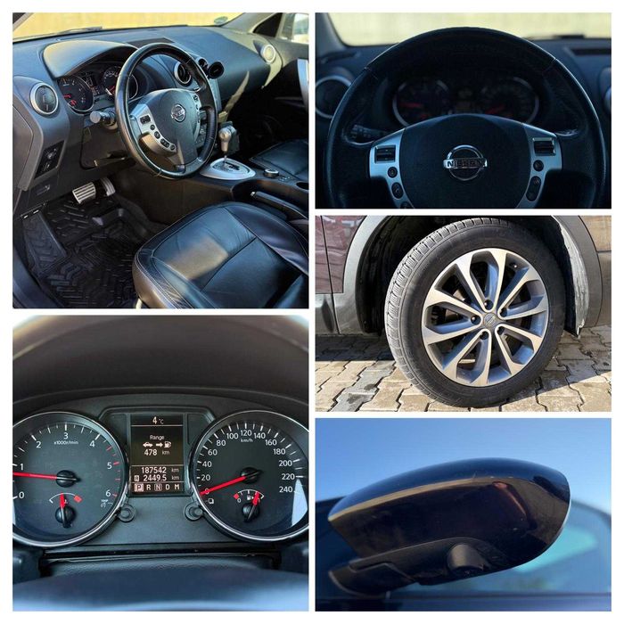 Nissan QASHQAI 2013 AUTOMATA/Euro 5/Panoramic/2.0 Dci/4x4/Euro5 Diesel