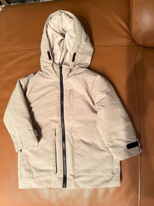 Парка яке ZARA 98 размер в бежово