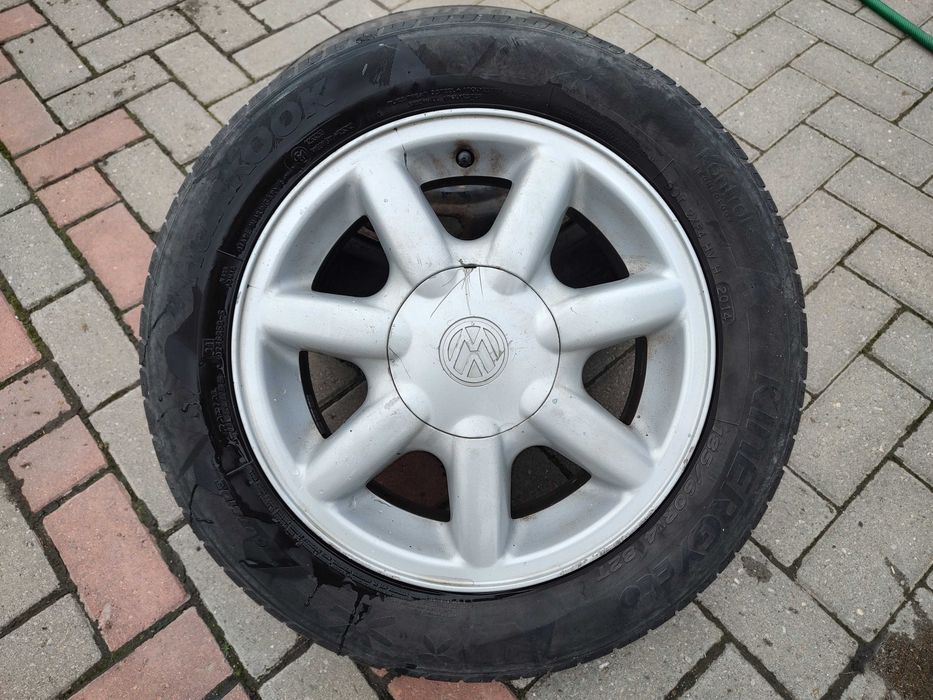 Janta aluminiu cu anvelopa, VW GOLF 3 R14