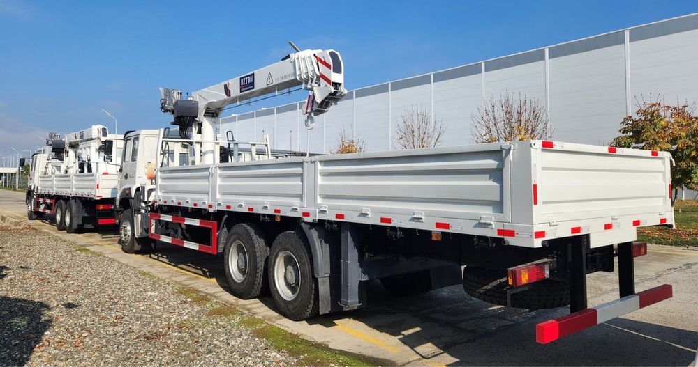 Кран-манипуляторли бортли юк автомобили Homan-H5 6x4 - 10 т