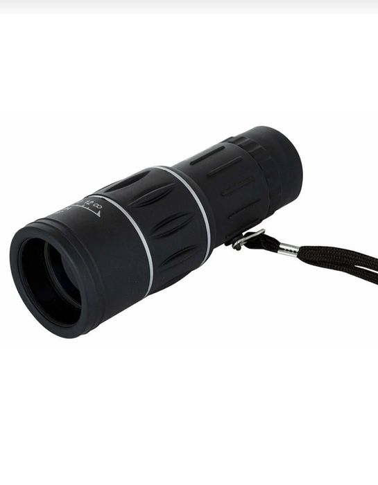 Monoclu 16x52 cu lupă – până la 8000 m, culoare neagră, NOU