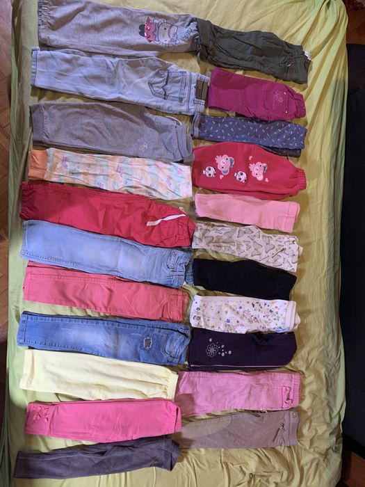 Блузи, панталони, клинове, дънки, рокли 2-3-4-5 год; размер 98,104,110