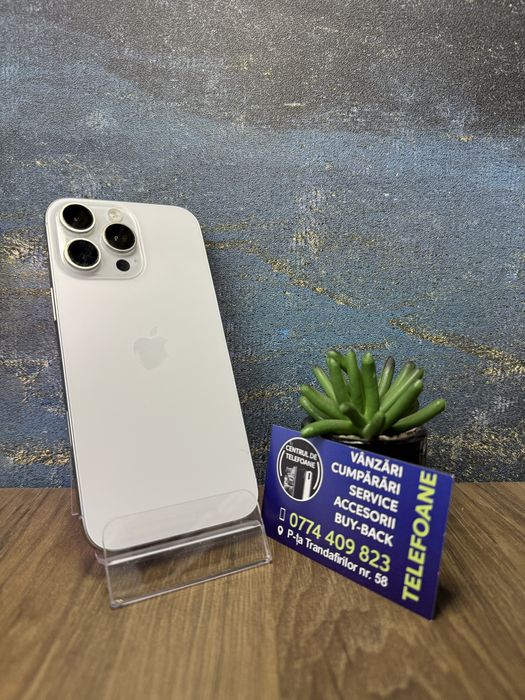 Iphone 16 Pro Max/256 GB/Garatie 2Ani Centrul de Telefoane/Rate