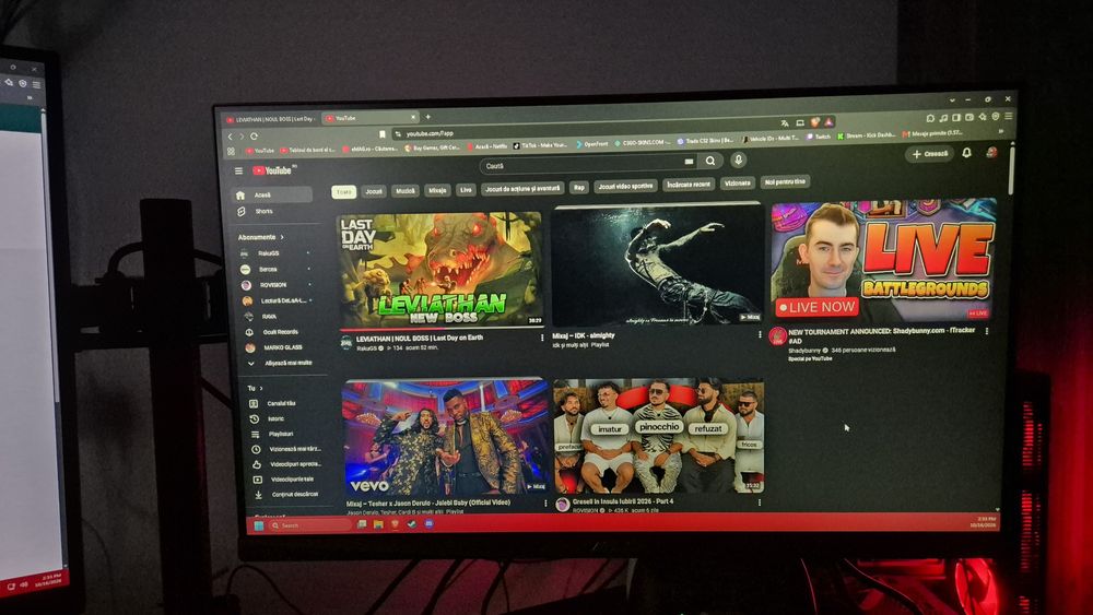 Vând 2 monitoare Asus și AOC