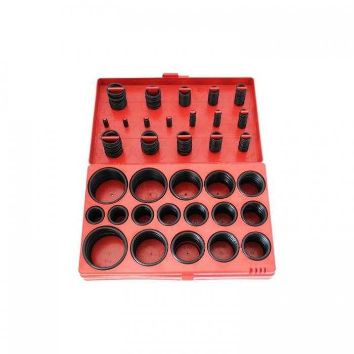 Гумени пръстени 419 броя в кутия за инструмент