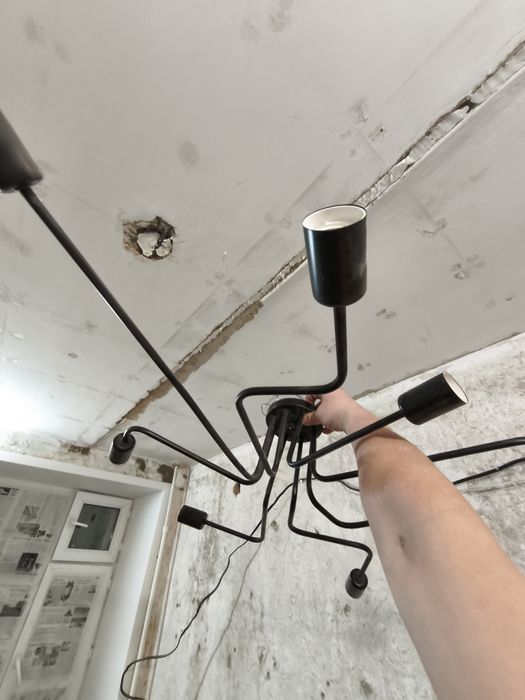 Лампа люстра обмен