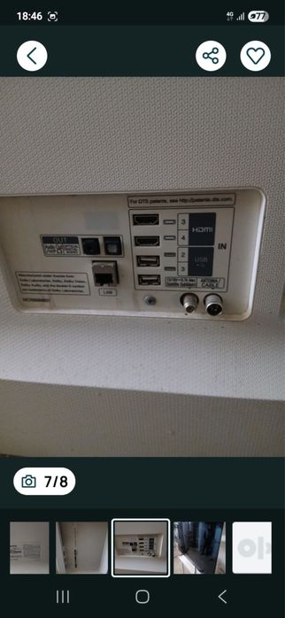 Vand Televizor TV Smart LG cu display defect