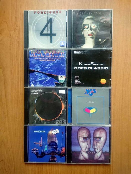 CD диски (зарубежные группы и исполнители)