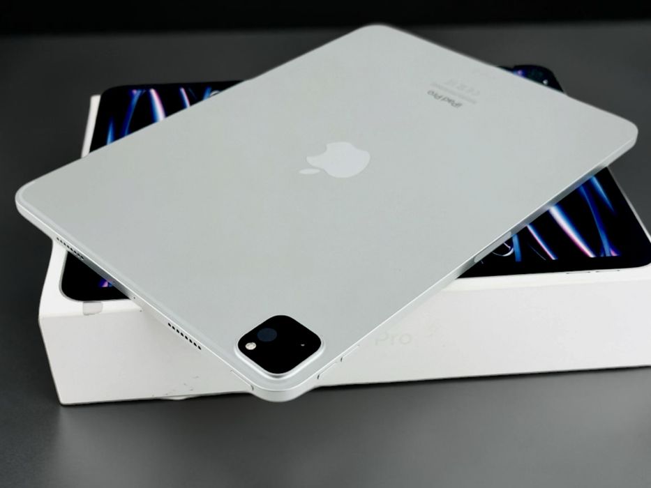 Apple iPad Pro 11 M2 4th Gen WiFi 128GB Silver Перфектен! Гаранция!