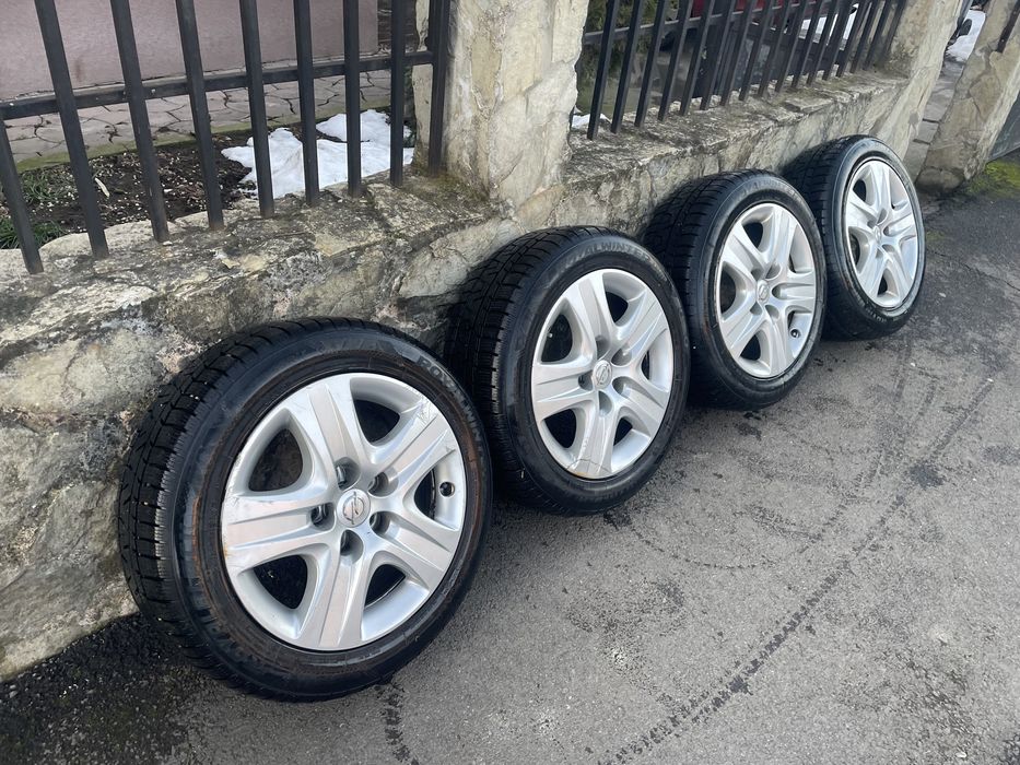 Jante Opel 17" • Cauciucuri Iarna M+S 215/55/R17 •