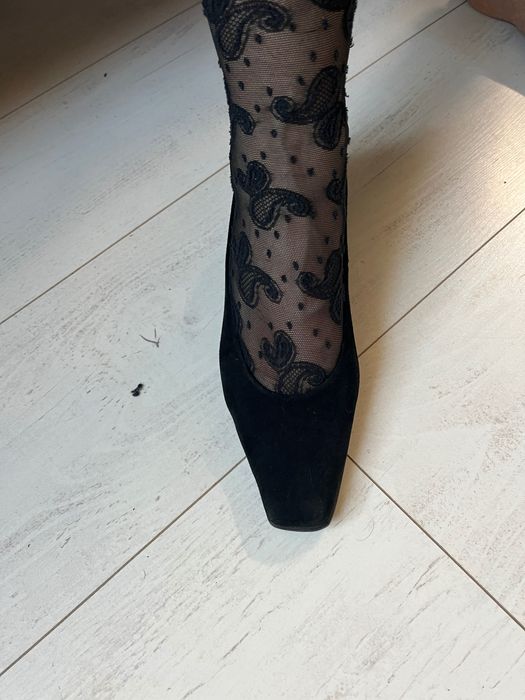 Gabor дамски 4.5,;37.5 ,велурени , нисък ток, елегантни