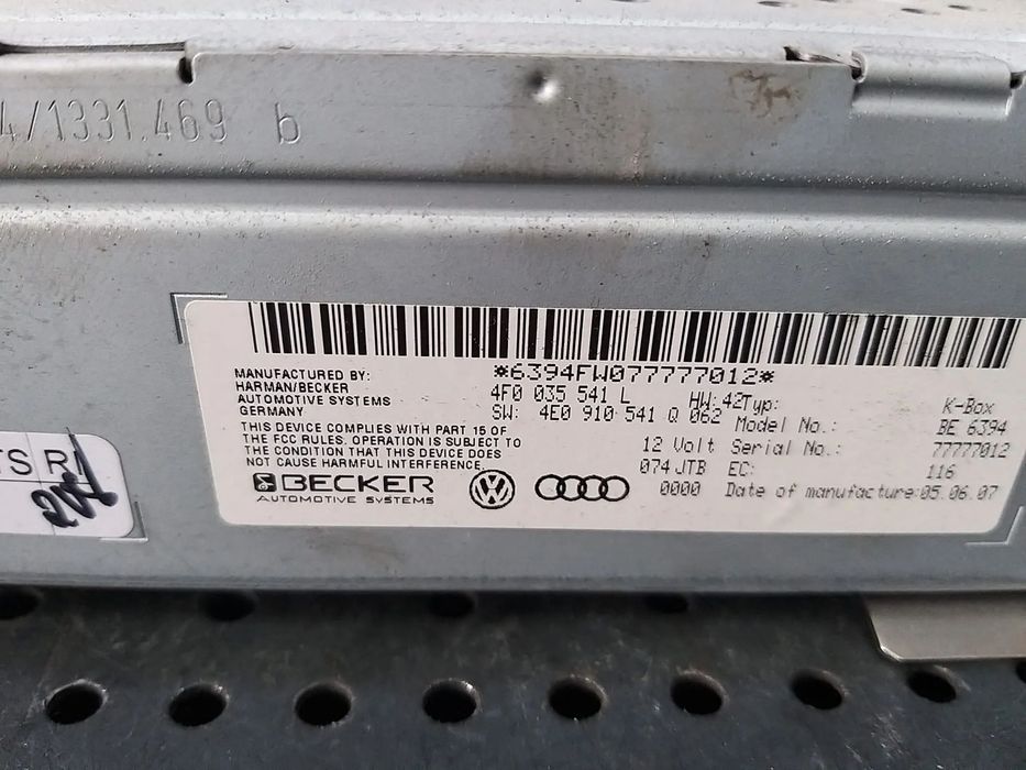 Unitate mmi audi a6 c6 4f 4f0035541l 4e0910541q