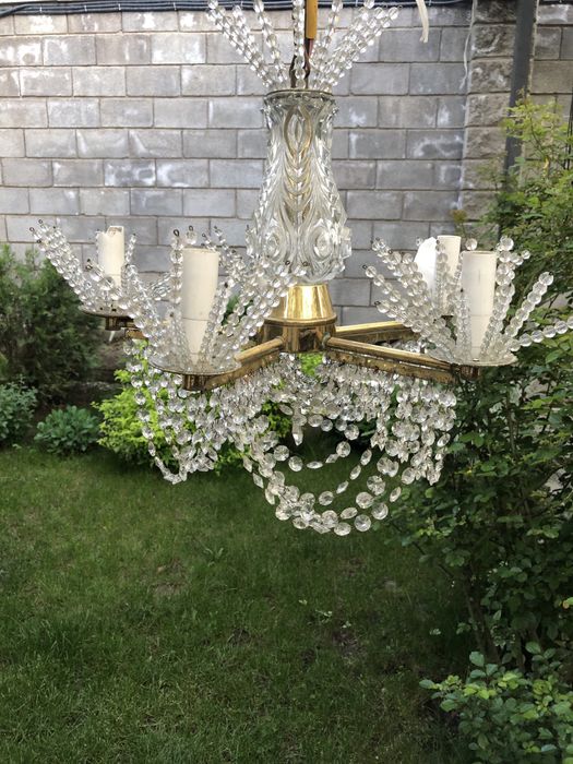 Люстра Чехия хрусталь 22000