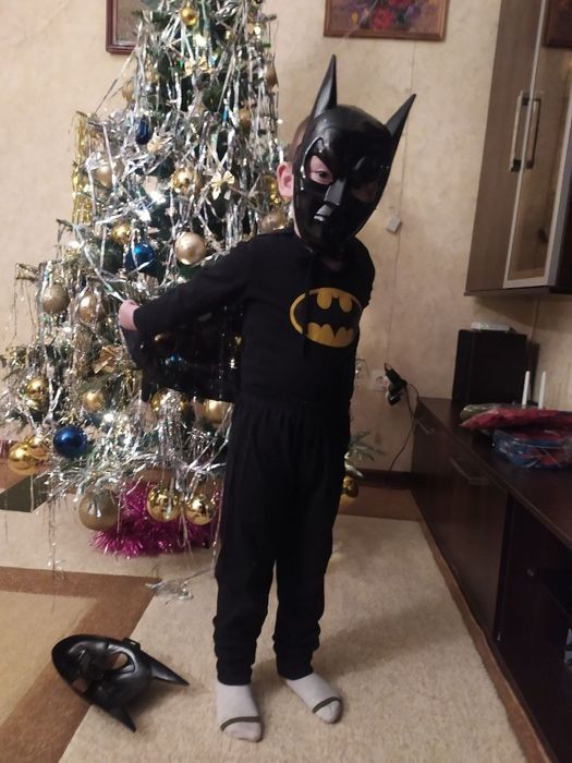 Одежда супергероев для мальчиков и девочек. От 3-10 лет. Хлопок