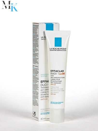 La Roche-Posay Effaclar Duo (+) spf 30, Дневной крем 2в1 уход и защита
