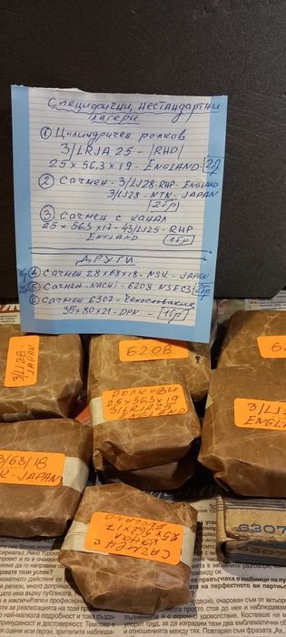 Нестандартни специфични лагери