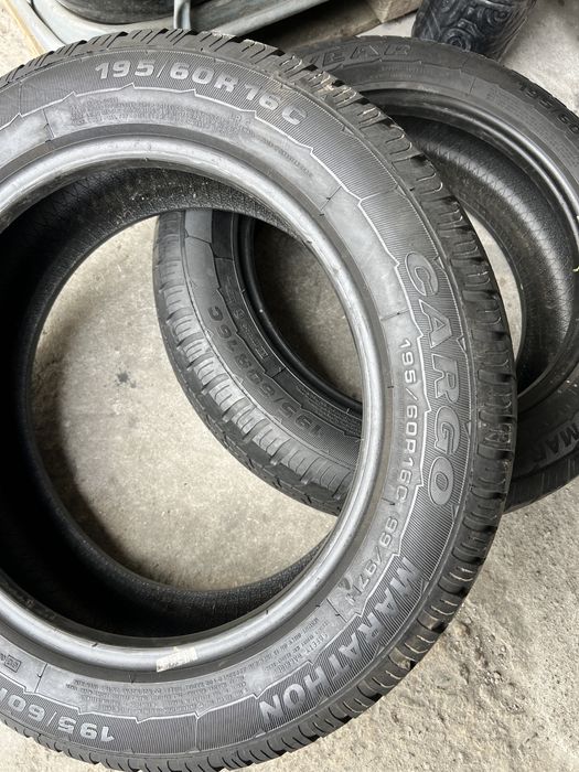 4 anvelope vara 195/60/16 C , GoodYear , 6.7 mm
