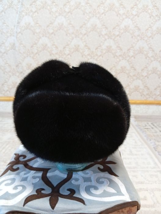 Норковая шапка мужская