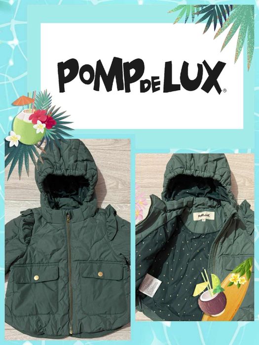 Зимно яке, момиче 86см., Отлично/Ново