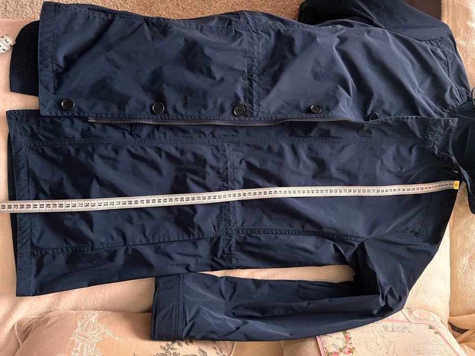 Trenci bluemarin, albastru inchis, Emile Lafaurie, marime S