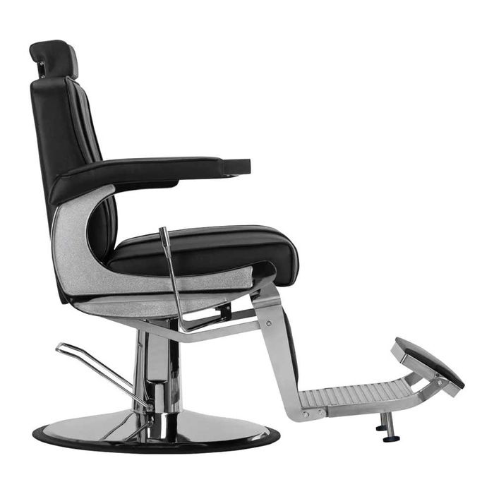 Scaun de frizerie/barberie Hair System BM88066 negru