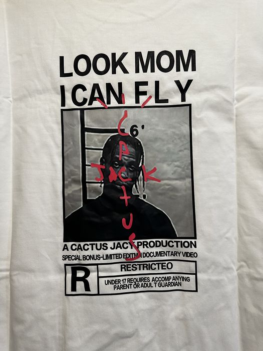 Tricou Travis Scott “Look Mom I Can Fly”