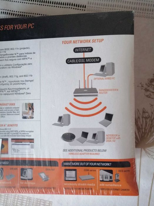 D-Link rangebooster amplificator wi fi