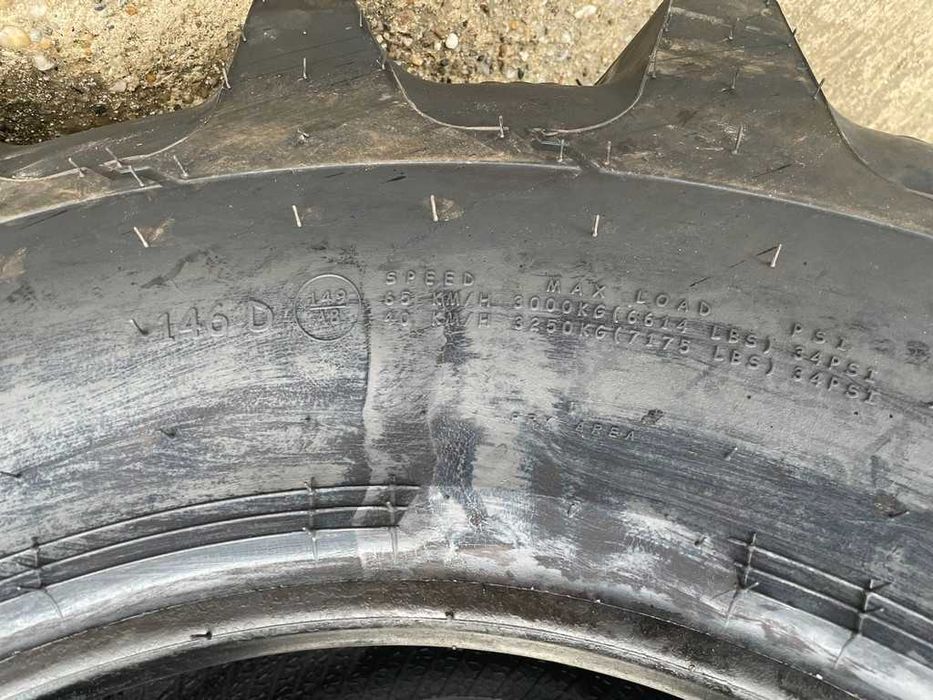 Anvelope marca OZKA 540/65 R24 Tubeless Radiale insertie metal