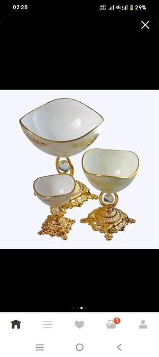 Bagema idishlar 12talik