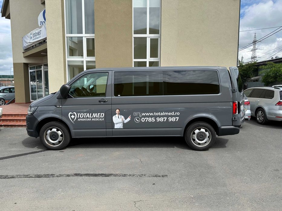 Volkswagen Transporter T6 Long, 7+1 locuri, 2.0 TDI, 150CP, An 2017