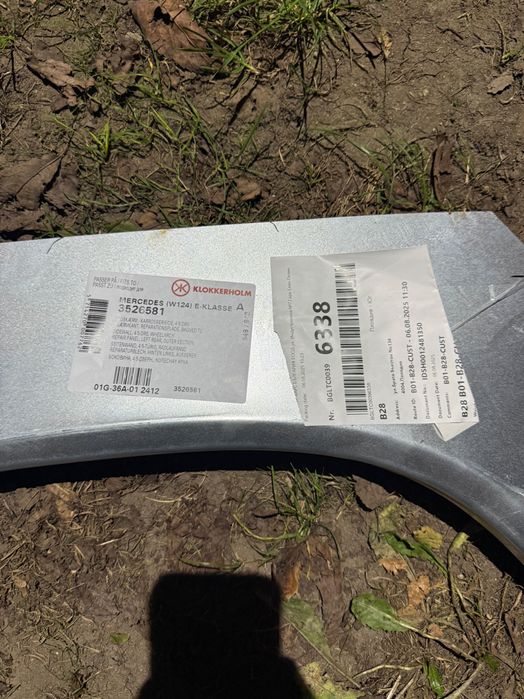 Вежда за Мерцедес 124