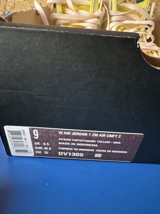 Vând Jordan 1 Zm Air Cmft 2