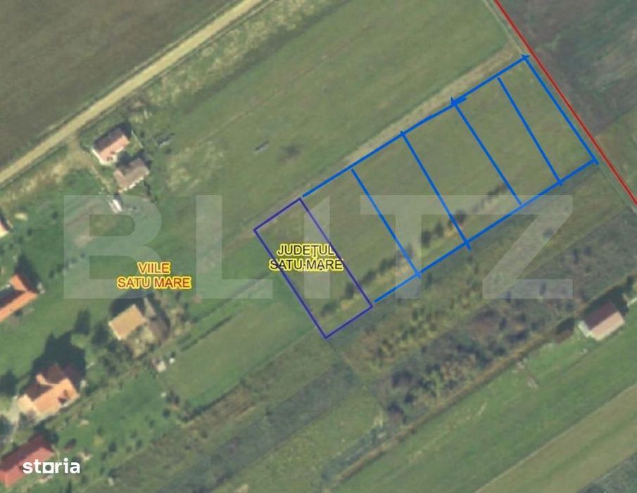 Teren 6.770 mp Parcelat in 6 Loturi – Ideal Investitie sau Construct