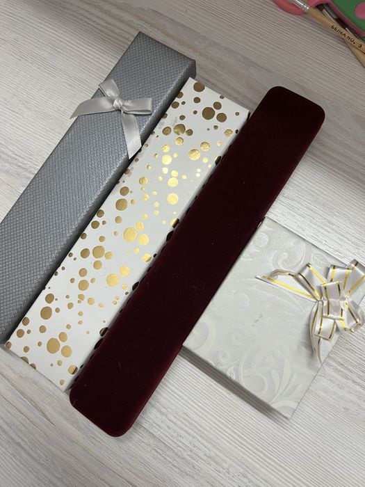 Коробка футляр для украшений в подарок