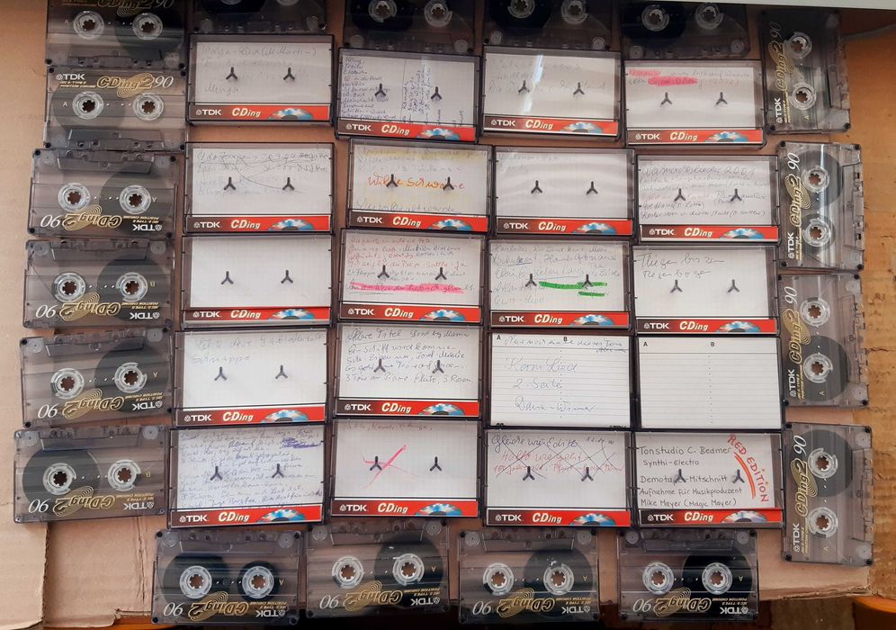 Casete audio TDK si BASF Chrome, 90minute, 2 loturi, pret 250 lei/lot